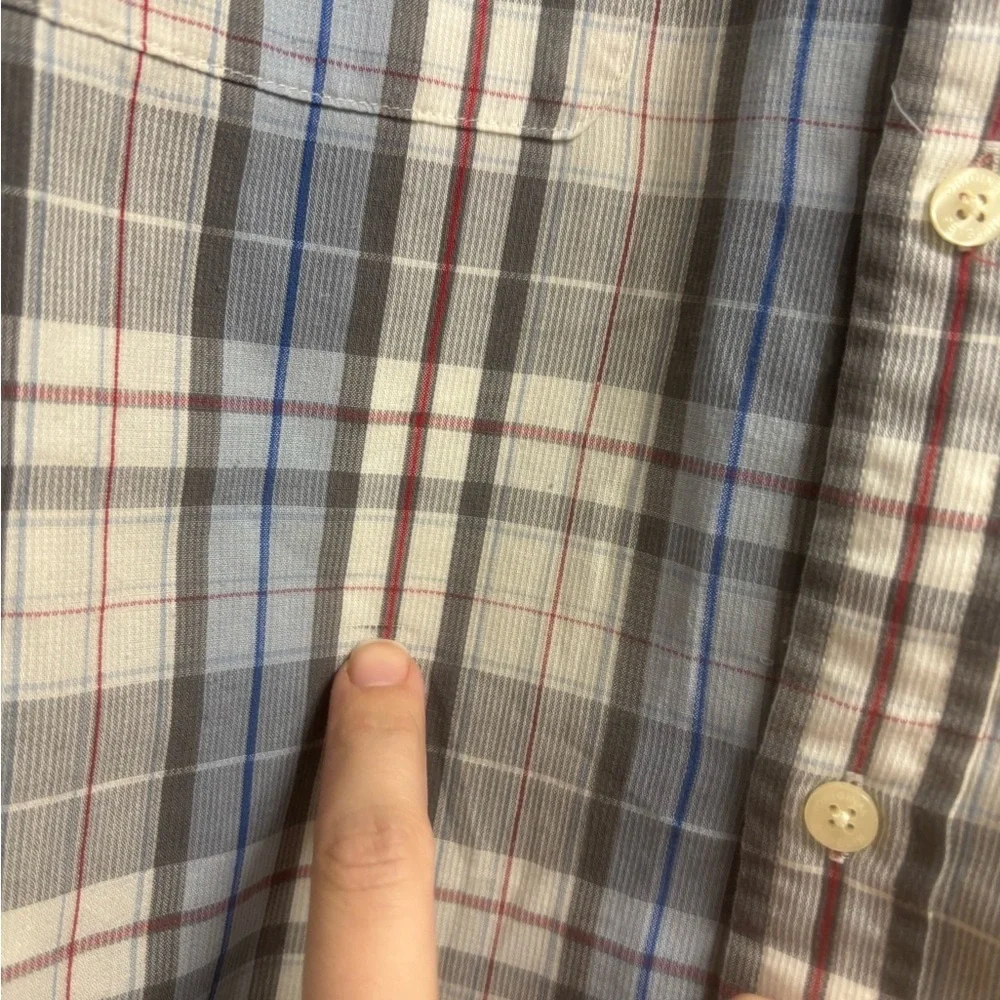 Original Penguin Plaid Button Down Shirt Men’s Classic Fit Long Sleeve - Picture 12 of 12